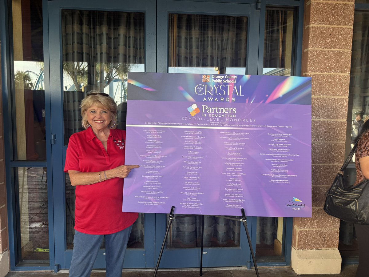 We honored our Partners in Education and Volunteers of the Year nominees at the Crystal Awards, celebrating their outstanding contributions.