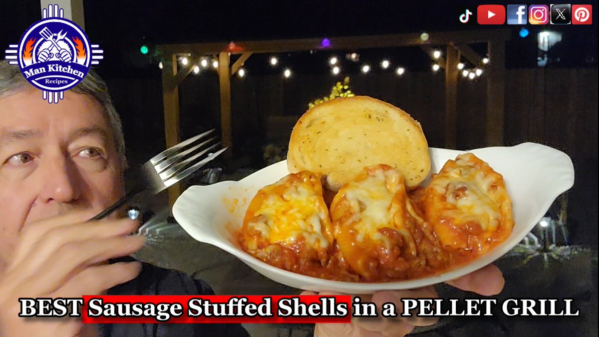 ManKitchenToo's tweet image. BEST Sausage Stuffed Shells in a PELLET GRILL (NO Boil Pasta Recipe) youtu.be/PsuIPwaOsCk
@YouTube #stuffedshells #pelletgrill #recipes #mankitchenrecipes #pasta #comfortfood