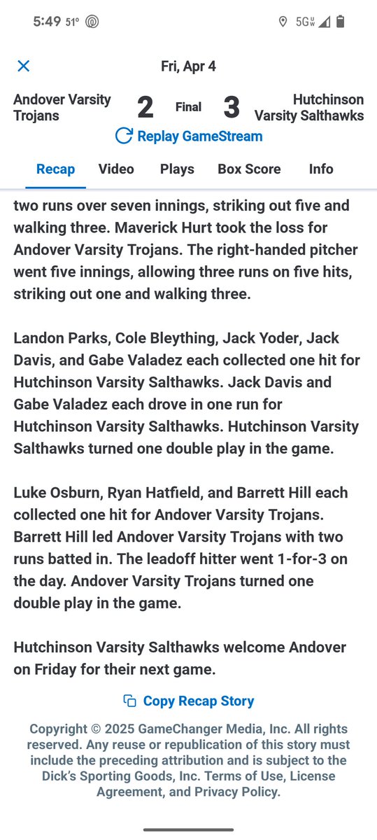 Salthawk Baseball (@hhsbathawks) on Twitter photo 