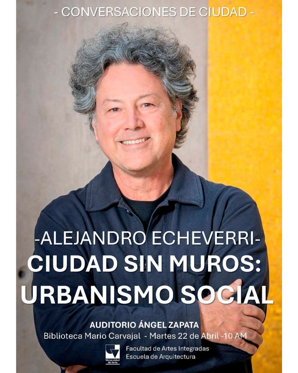 El arquitecto y urbanista. Ha liderado procesos multidisciplinarios sobre retos urbanos, ambientales y sociales, especialmente en países del sur global como México, Costa Rica, Brasil e India.

instagram.com/p/DICtn1Nyu4u/