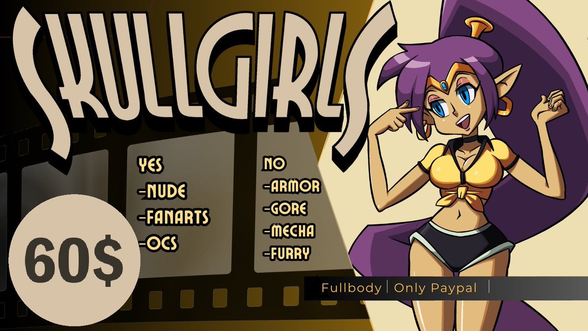 Skullgirls Commissions!!  

#skullgirls #OpenCommissions