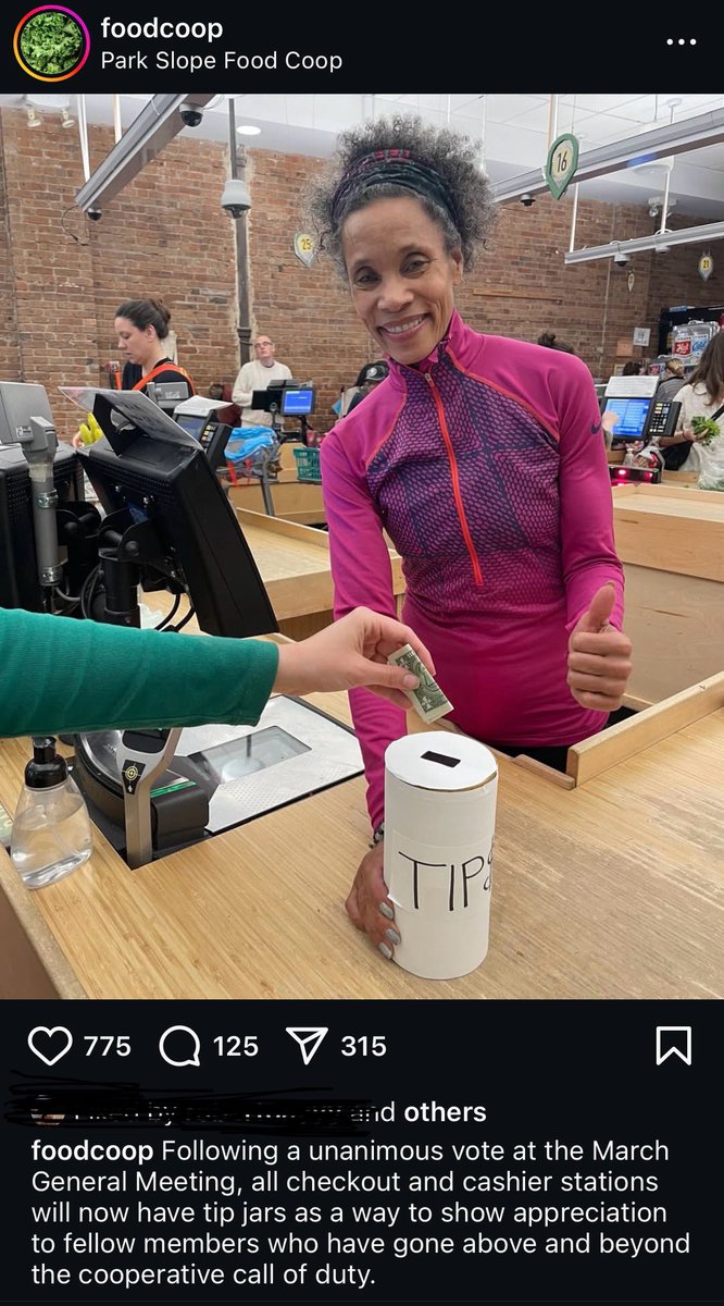 Feels like just yesterday we were joking that one day we would be pressured to tip at the grocery store checkout.