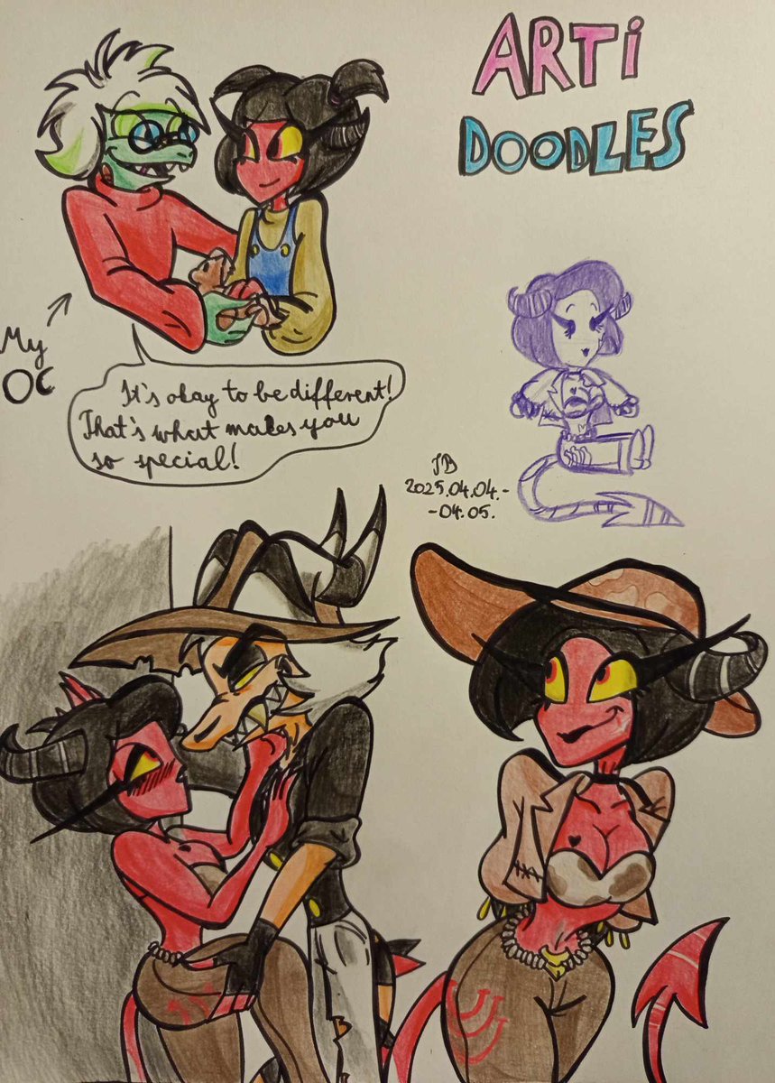 Bogit0717's tweet image. She is belongs to @NPolegek 

Hope you like it! ☺️

#helluvaboss  #helluvabossOCs  #Fanarts