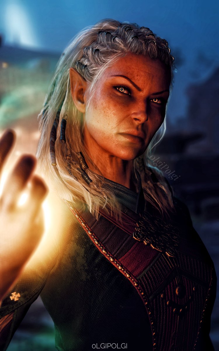 Mother has arrived 🤩🌿

#BaldursGate3 #BG3 #Jaheira #VirtualPhotography