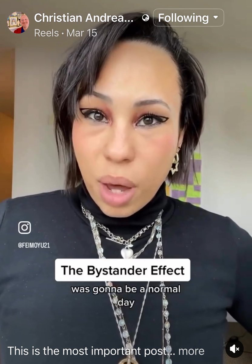 Important to watch and share… believe me it’s worth your time!! I had to share, particularly at this time on the planet. What are you not doing? 

facebook.com/share/r/1KvKBG…