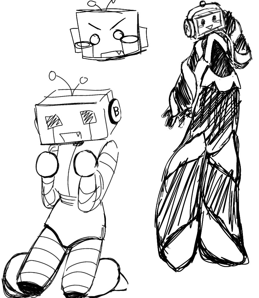 Elli___ellie's tweet photo. More sketches of @rbtttttttt I did a few days ago https://t.co/Oca3nrUkho