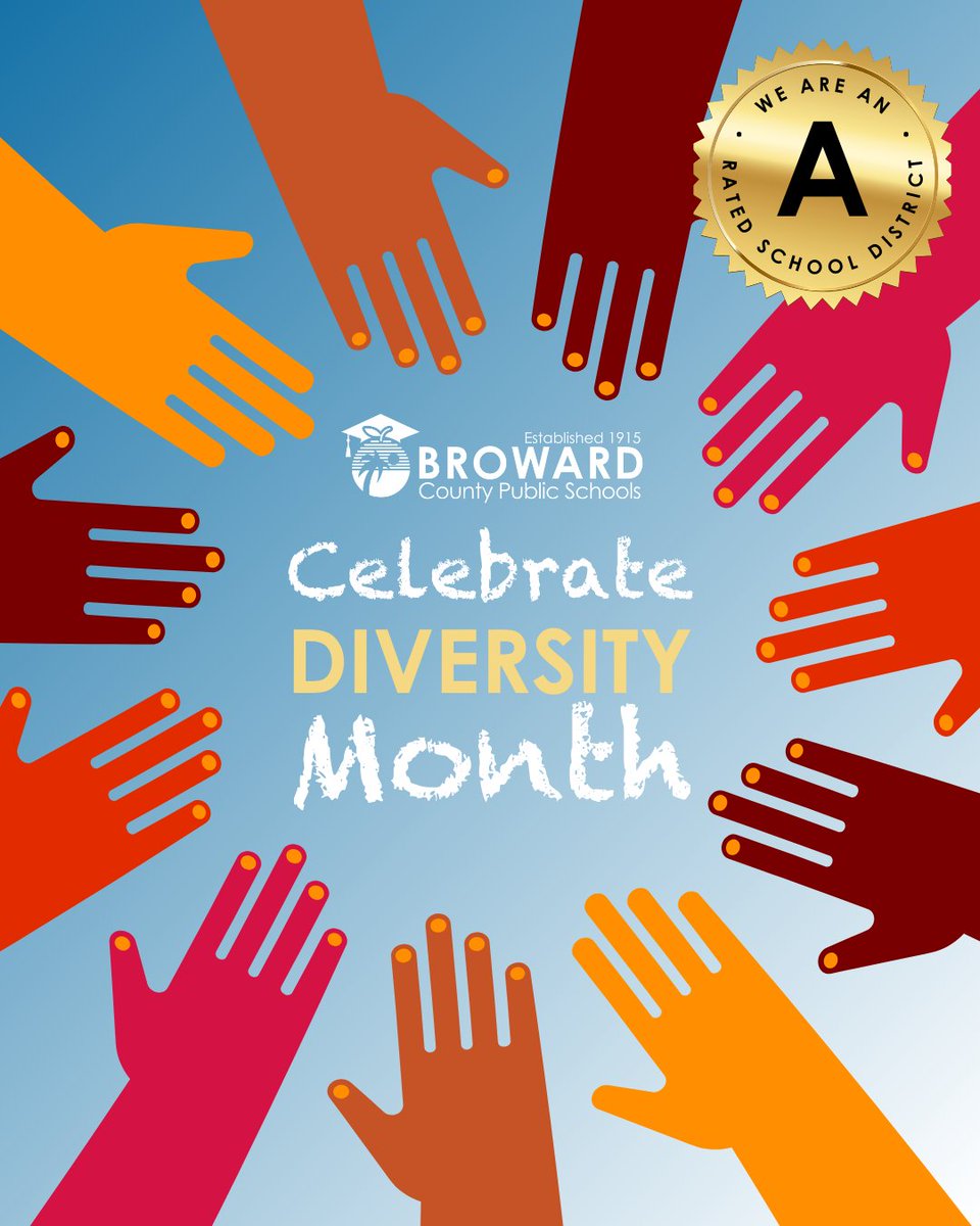 April is Celebrate Diversity Month! 🌍 🎉

At BCPS, we honor the rich diversity that makes our schools and communities stronger. This month, we celebrate what makes us unique while embracing what brings us together. 💙
