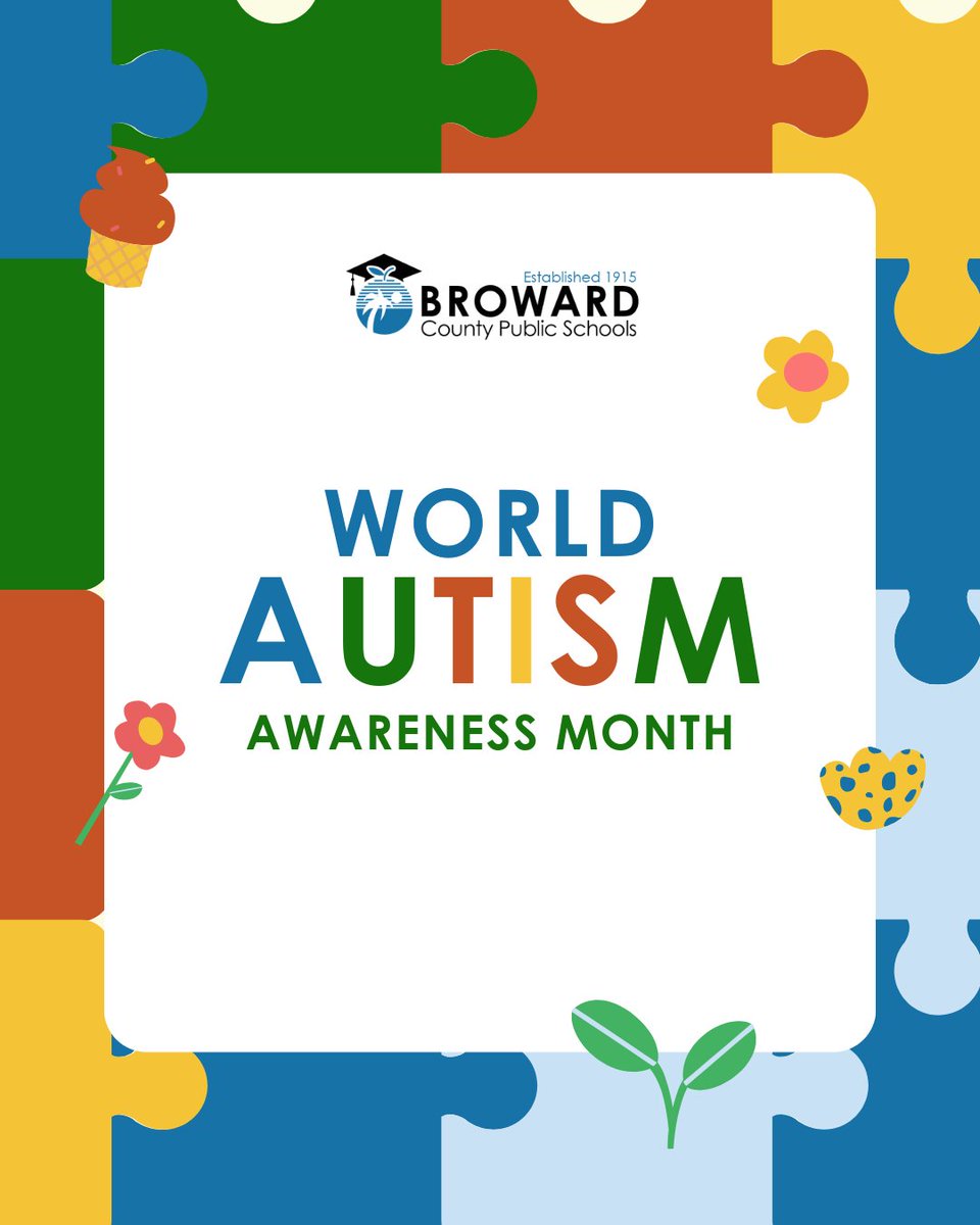 It's World Autism Awareness Month! 💙

At BCPS, we celebrate neurodiversity and promote inclusion for all our students. This month is a time to raise awareness and support individuals with autism in our schools and communities.