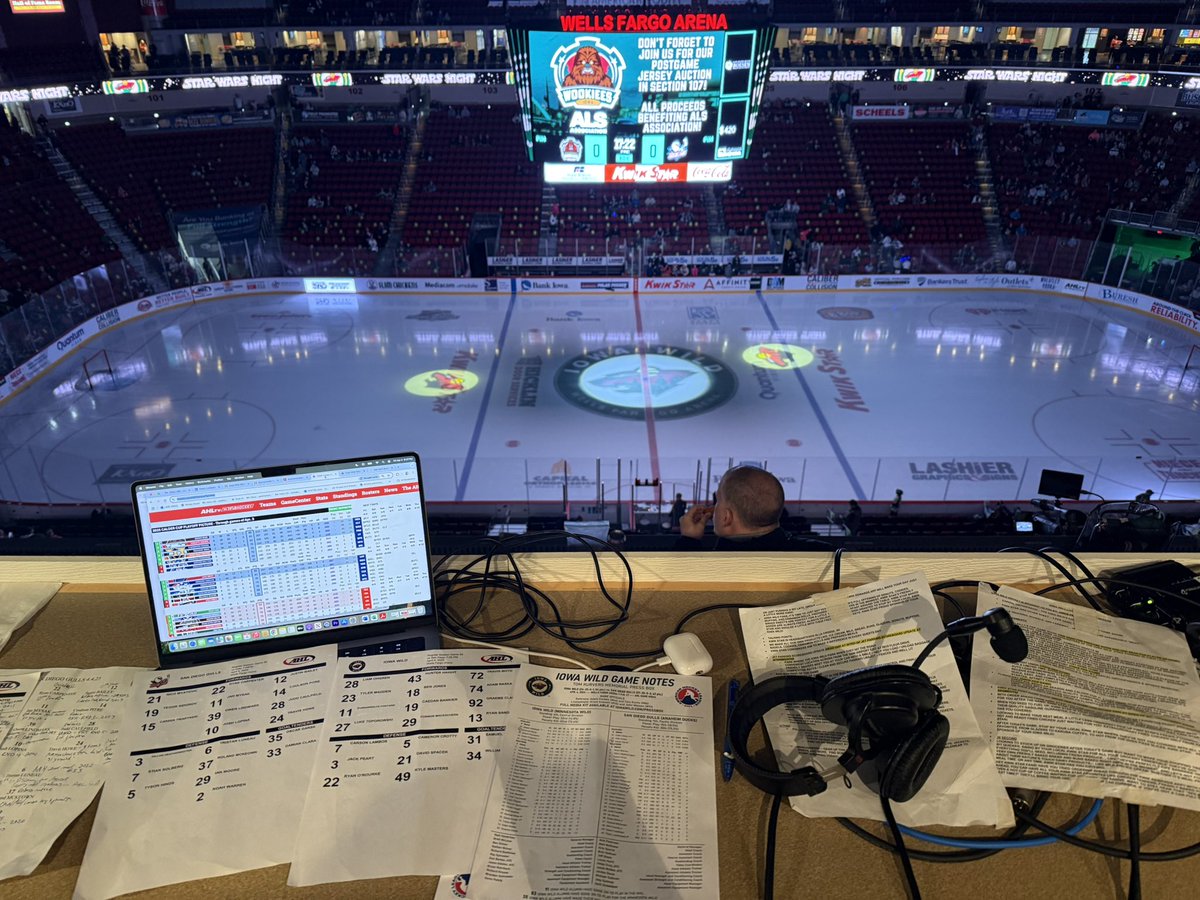 Can’t wait!  Ready to roll. <a href="/IAWild/">Iowa Wild</a> #wookiees
