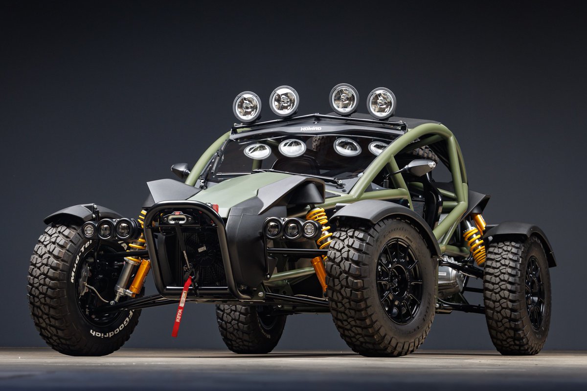 Now live at BaT Auctions: 508-Mile 2017 Ariel Nomad Tactical. bringatrailer.com/listing/2017-a…