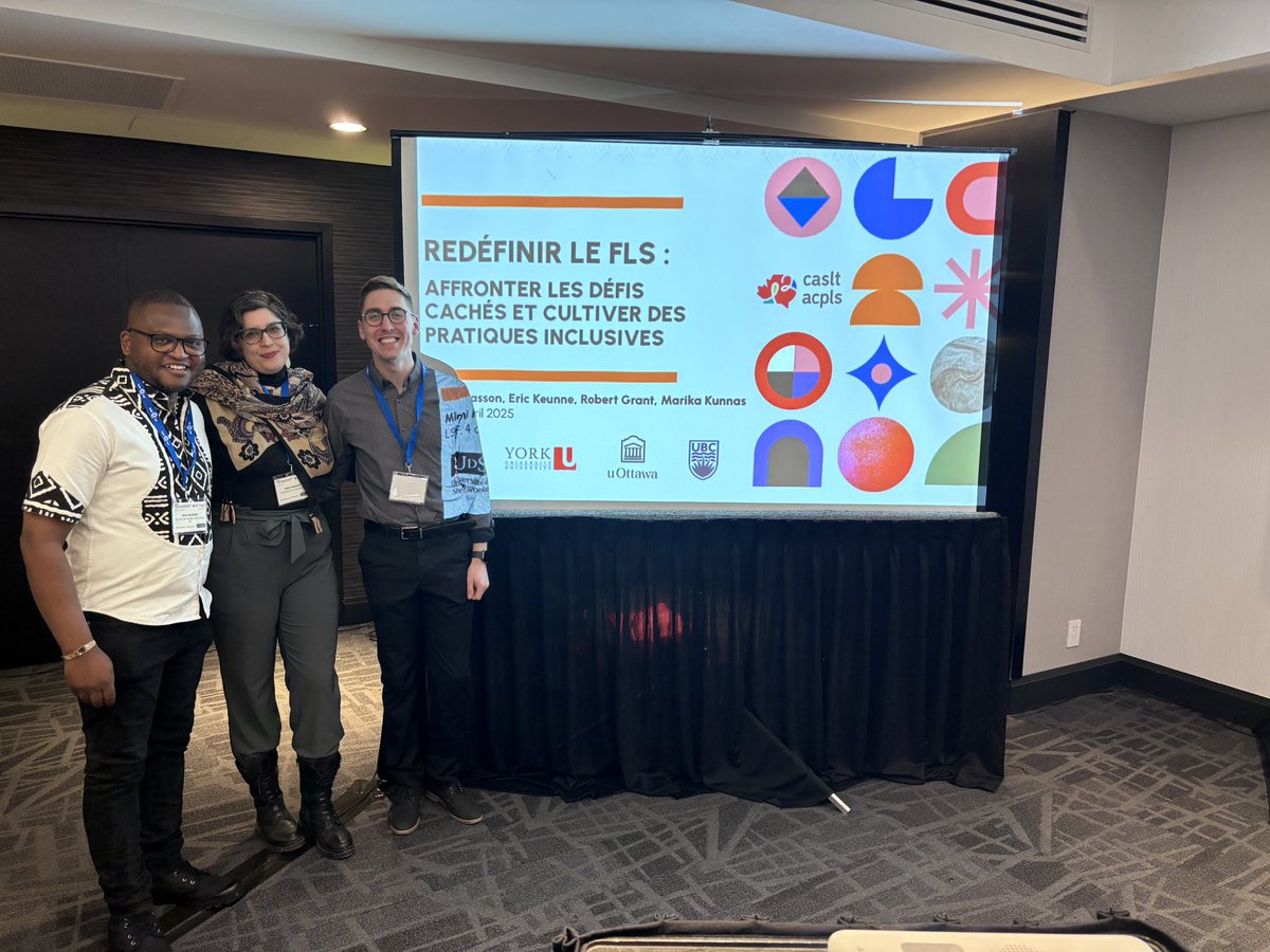 Eric Keunne (@erickeunne) on Twitter photo Proud to co-present at #LWB2025 today with Mimi Masson and <a href="/RobertGrantEdu/">Robert Grant</a> We explored hidden challenges in FSL curriculum & shared tools for more inclusive, anti-racist teaching. Let’s keep pushing for equity in language education! <a href="/CASLT_ACPLS/">CASLT ACPLS</a> Proud to co-present at #LWB2025 today with Mimi Masson and <a href="/RobertGrantEdu/">Robert Grant</a> We explored hidden challenges in FSL curriculum & shared tools for more inclusive, anti-racist teaching. Let’s keep pushing for equity in language education! <a href="/CASLT_ACPLS/">CASLT ACPLS</a>