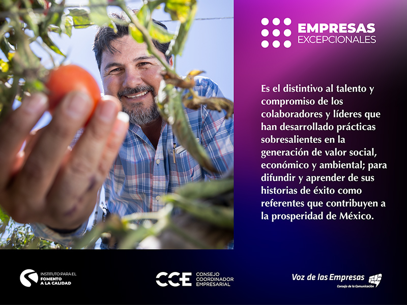 🏆 ¿Tu empresa transforma con propósito? Participa en el reconocimiento #EmpresasExcepcionales 2025-2026 y demuestra cómo generas valor social, ambiental y económico.
📅 Registro abierto hasta el 25 de abril.
ifc.org.mx/empresas-excep…