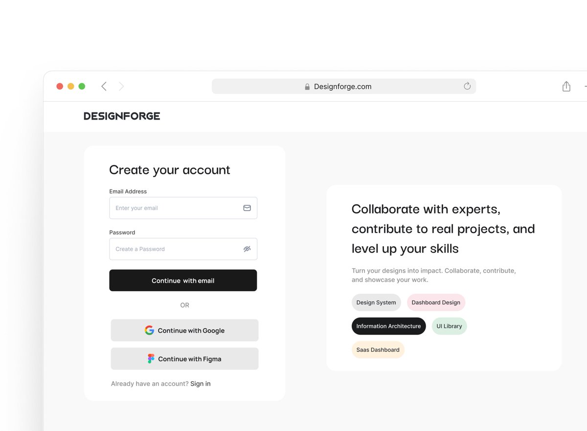 TobyDesignX's tweet image. Still building DesignForge 👨‍🍳🙂

#figma  #UIUXDesign