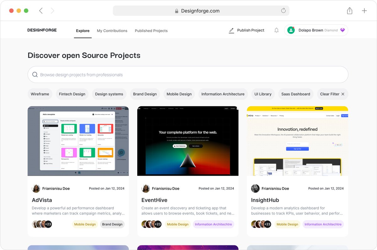 TobyDesignX's tweet image. Still building DesignForge 👨‍🍳🙂

#figma  #UIUXDesign