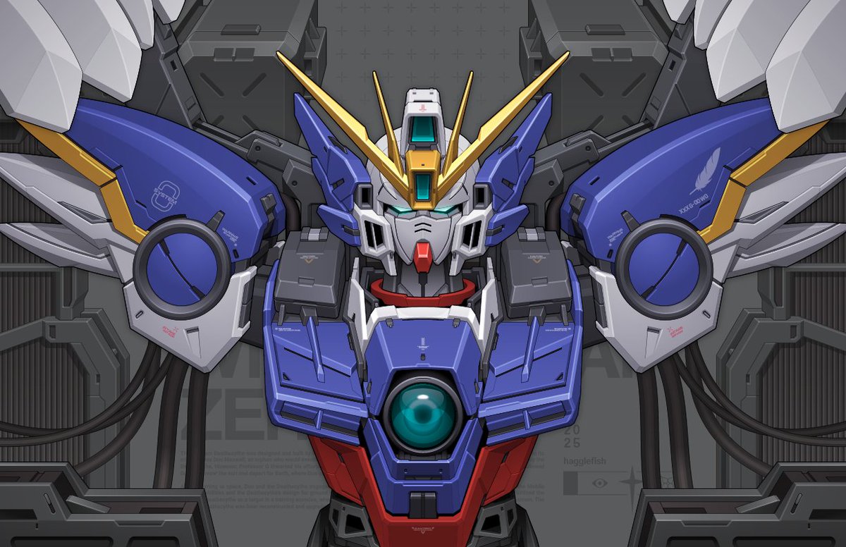 hagglebub's tweet image. wing zero ew
recycled the eyes I made for eva 02 for the chest search eye lol