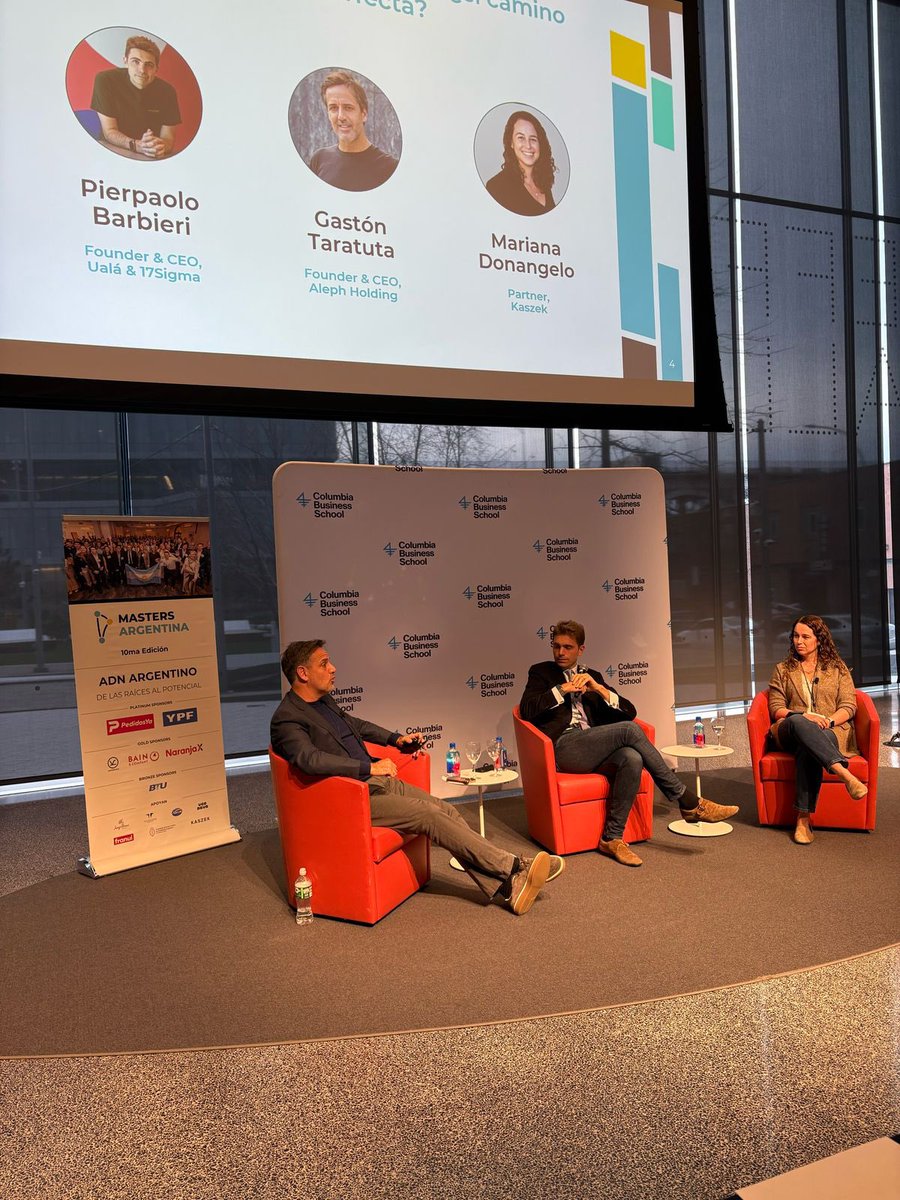 Pierpaolo Barbieri (@pbarbieri) on Twitter photo Fue un gran honor inaugurar la décima edición de Masters Argentina en <a href="/Columbia_Biz/">Columbia Business School</a>.
Es realmente increíble el talento argentino en el mundo — ahora que vuelvan a crear juntos el futuro! ❤️🇦🇷 Fue un gran honor inaugurar la décima edición de Masters Argentina en <a href="/Columbia_Biz/">Columbia Business School</a>.
Es realmente increíble el talento argentino en el mundo — ahora que vuelvan a crear juntos el futuro! ❤️🇦🇷