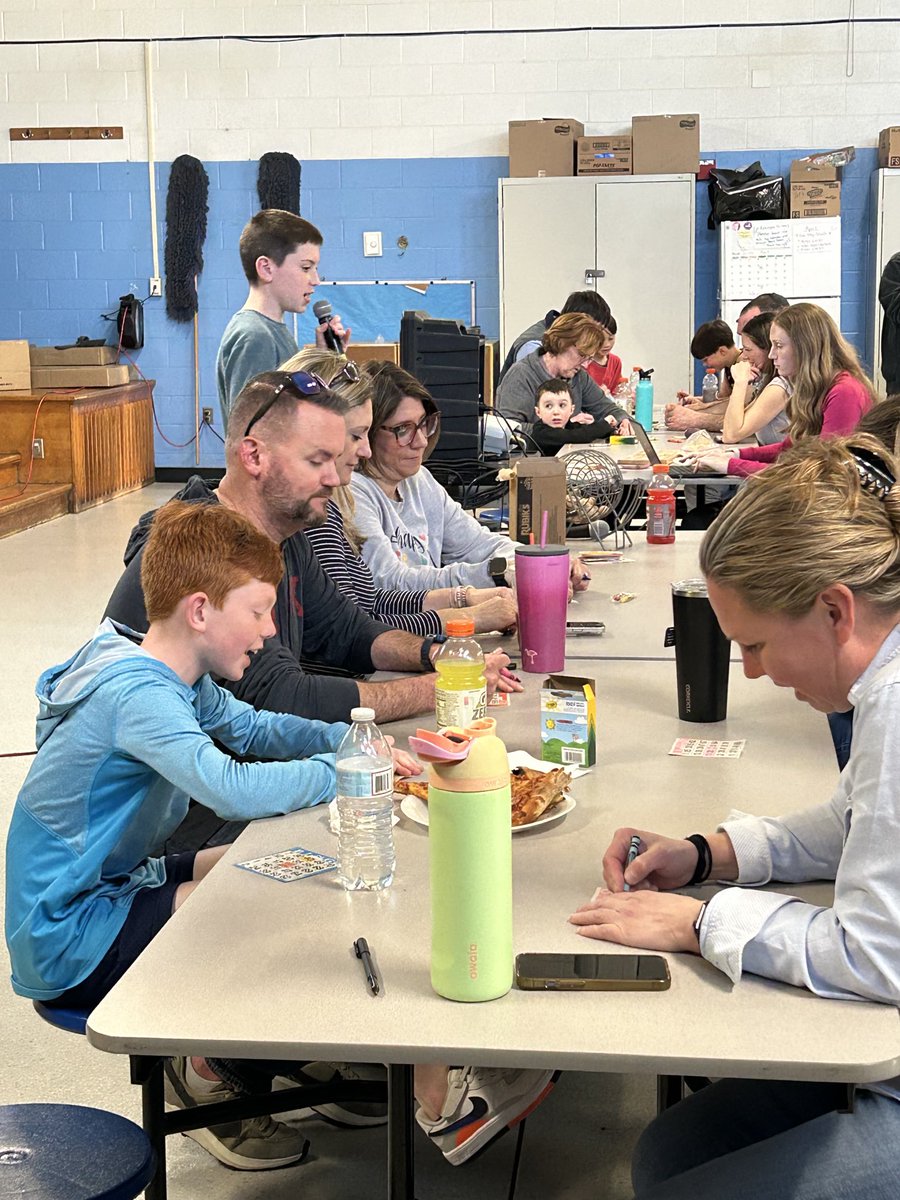 The All Stars and their families enjoyed BINGO night. Thank you to our amazing PTO for organizing a great event!