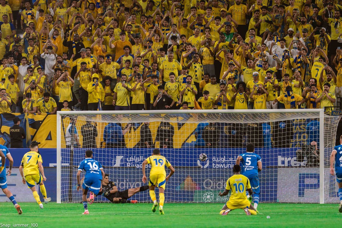 مبروك لجماهير النصر وهاردك لك لجماهير الهلال 📸

#الهلال_النصر 

<a href="/Cristiano/">Cristiano Ronaldo</a>