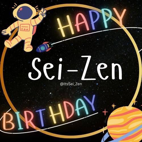 KenStellites's tweet photo. Happy Birthday, @ItsSei_Zen! 🖤💛

Another year closer to the future you're building.
May this year bring you closer to your goals, fuel your passion for learning, and remind you why your dreams are worth chasing. Keep reaching, you got this! https://t.co/CUouprE77e