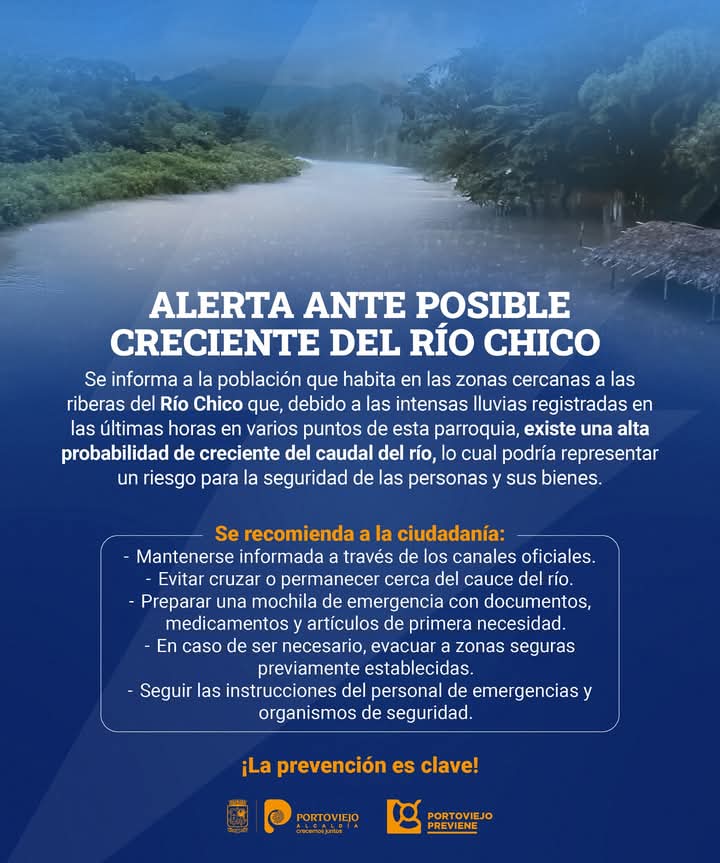 Atención de emergencia en Portoviejo.