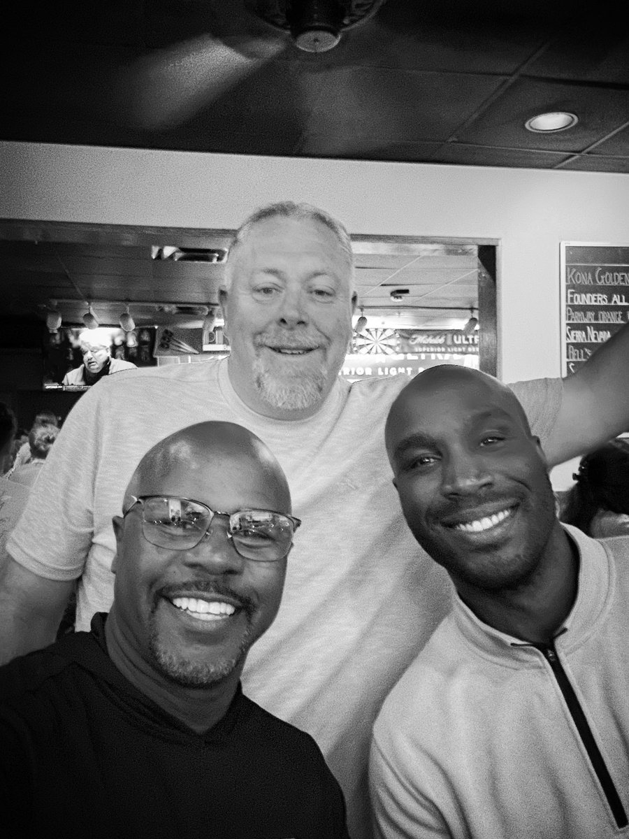 Hanging with a few former Hokie All-Americans, who I just happen to work with every day. Virgina Tech is a special place and we love our Blacksburg community. 

“It’s a great time to be a Hokie.” #LGH