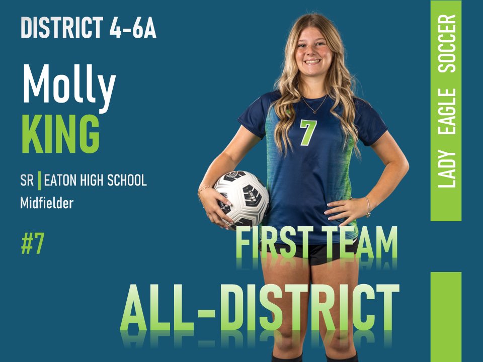 Lady Eagle Soccer (@ehs_ladyeagles) on Twitter photo Congratulations to our District 4-6A First Team award winners!!!
<a href="/NISDAthletics/">NISD Athletics</a> <a href="/EatonHighSchool/">Eaton Eagles</a> Congratulations to our District 4-6A First Team award winners!!!
<a href="/NISDAthletics/">NISD Athletics</a> <a href="/EatonHighSchool/">Eaton Eagles</a>