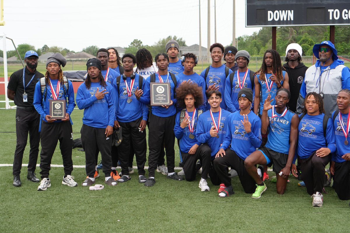 Dekaney High School Boys Track and Field 🐾 tweet media