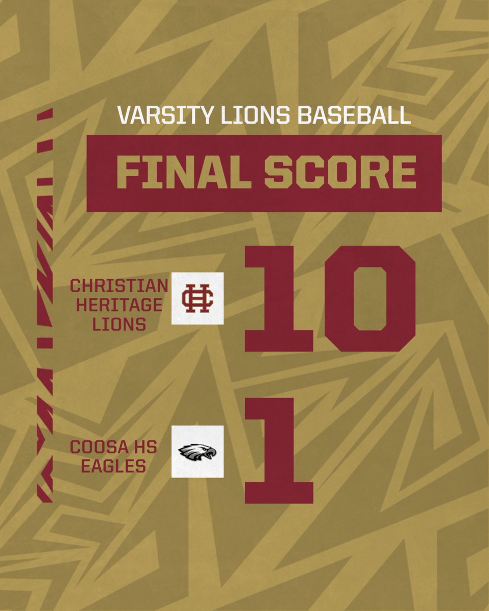 LIONS get another region win tonight. Sweep the series (3-0). Go LIONS!