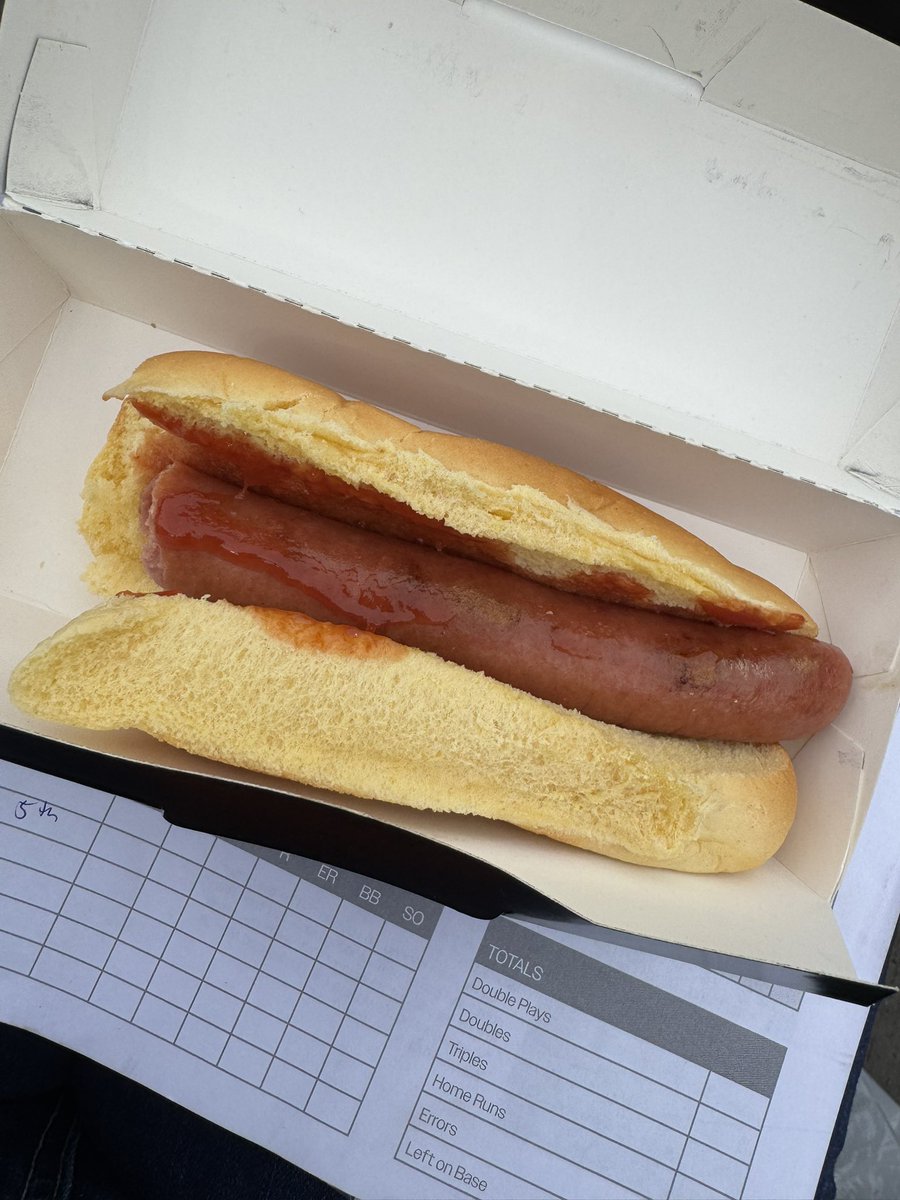falconsfan02's tweet photo. Hot dog #8 it’s cold and hard lol. And yes yes I do keep a book while sitting alone eating my pile of hot dogs 😂😂 https://t.co/ZgbDolbC46