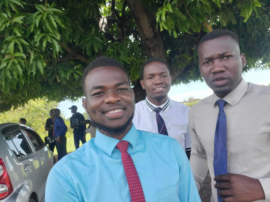 With my bush warriors...
Till we gambated victory 
#@busitemaUni to the world