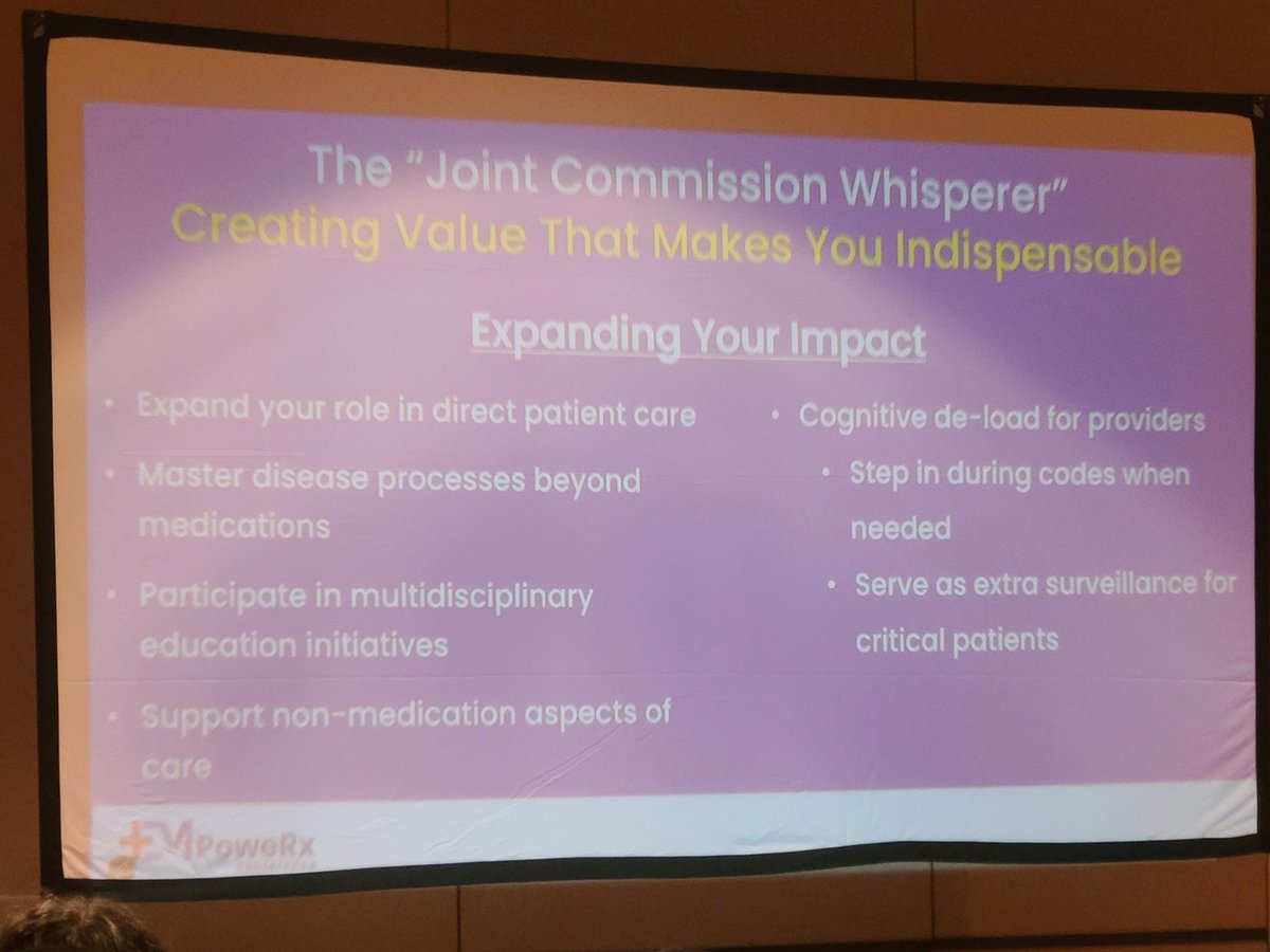 "Your career expands not just by seeking opportunities, but by becoming the pharmacist that opportunities seek out"
<a href="/EMResusPharmD/">The propofol guru</a> 

#EMPRx2025