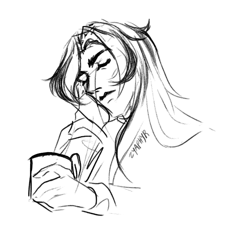 zyaphyr's tweet image. Sketchbook 13/30 04/04/2025    
#SketchbookVirtual 
--    
#LeagueOfLegends #LeagueOfLegendsFanArt #yone #fanart #heartsteel