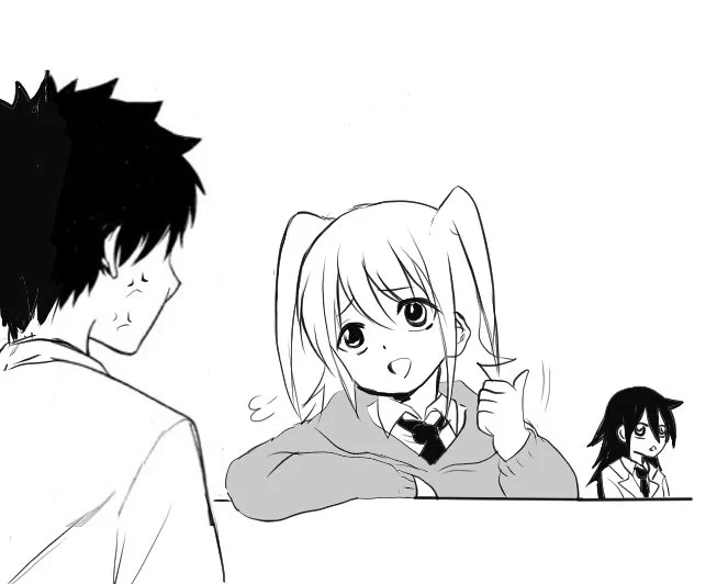 一般人にオタクにしかわからないネタを振ってまた好感度を下げるネモ
#わたモテ 