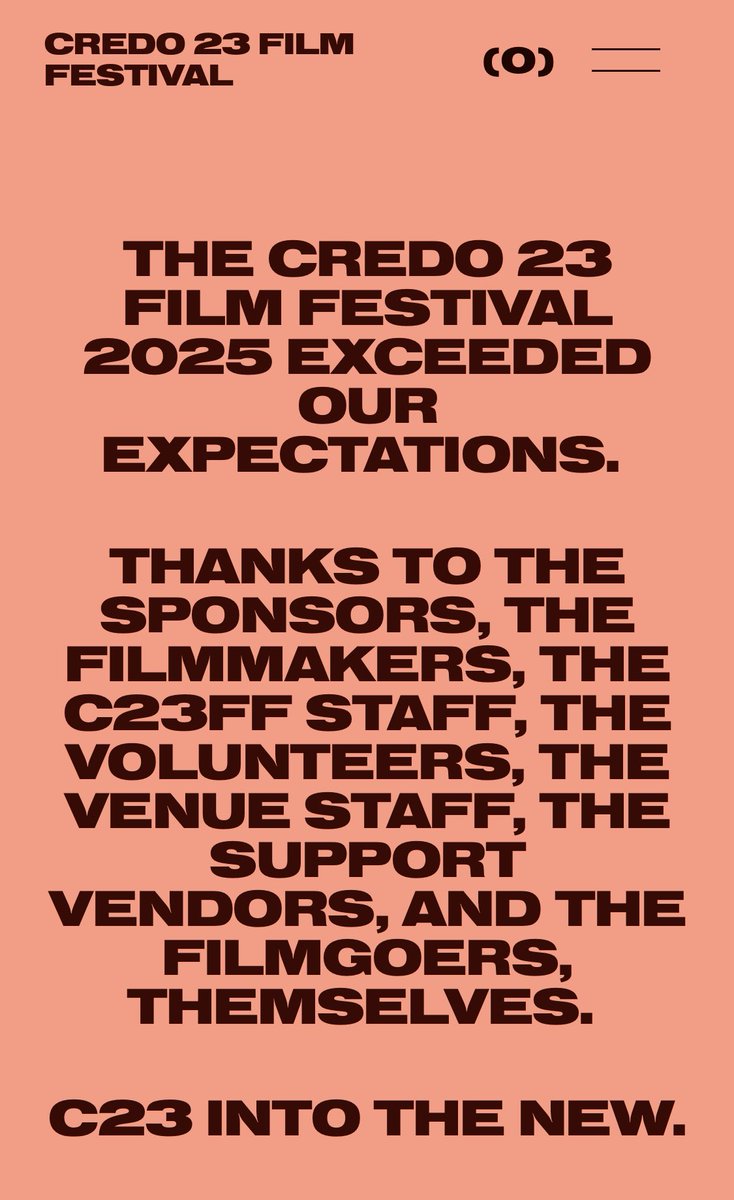 _CREDO23_'s tweet image. CREDO 23 Film Festival photos are up. Much thanks to photographers @notbrodyjenner and Barry King. credo23filmfest.com/c23ff-25-photos