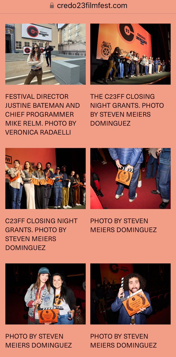 _CREDO23_'s tweet image. CREDO 23 Film Festival photos are up. Much thanks to photographers @notbrodyjenner and Barry King. credo23filmfest.com/c23ff-25-photos