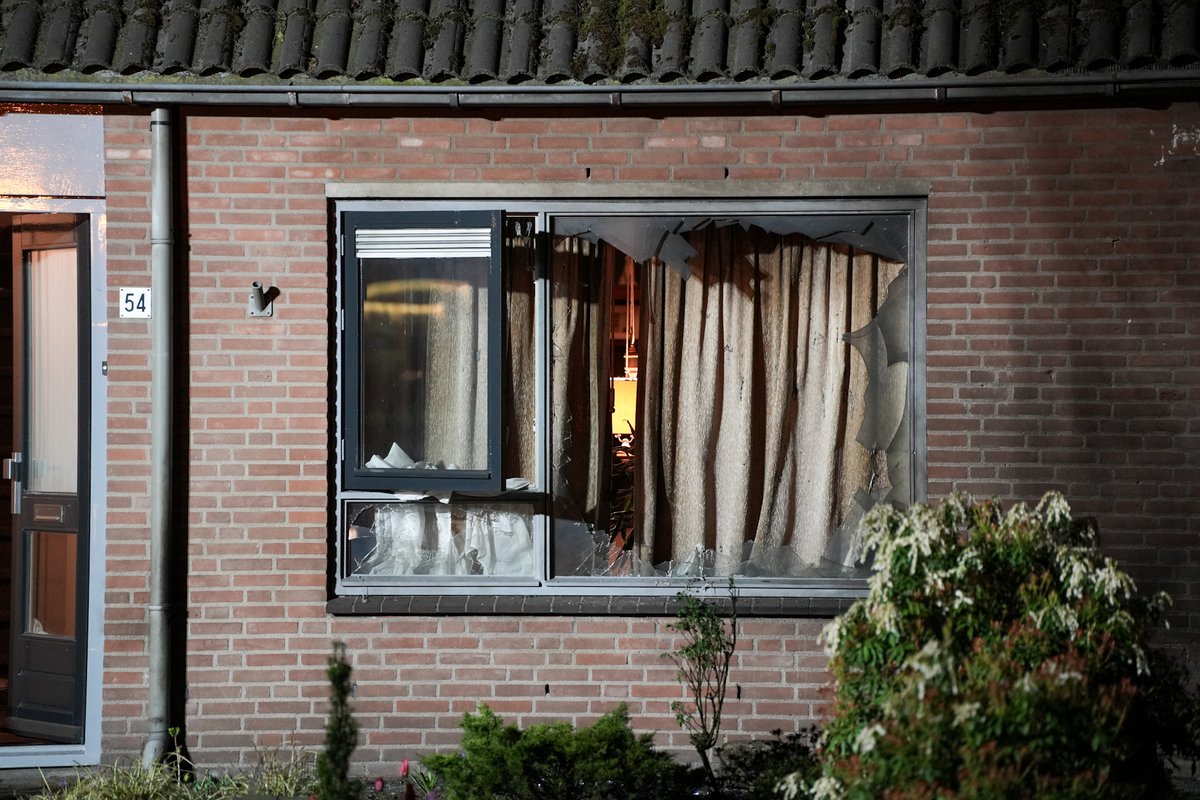 Drie woningen getroffen door explosie