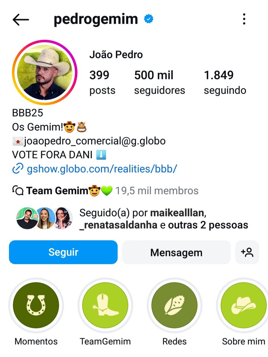 MatthiasKarlson's tweet photo. Fui visitar o instagram de João Pedro, pela primeira vez...
Os gêmeos juntos tem mais de 1 milhão de seguidores
JP tem 5k a mais de pessoas no canal de transmissão dele em comparação a Renata.
JG tem mais ainda.
O agro agora vai ajudar o FANTÁSTICO
#Foradan
#ForaDani https://t.co/6AWQGdgcSR