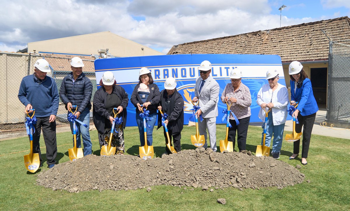 A big thank you to our GPUSD board of trustees and our Fresno County Superintendent Dr. Michele Copher for making this groundbreaking event possible. #gpusd #staygolden