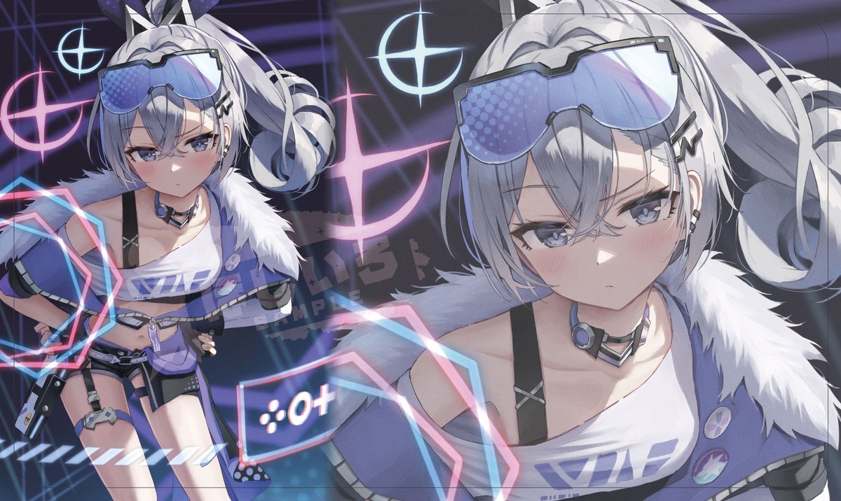 COMIC1☆26 新作告知 1
銀狼のスリーブ や プレイマットになります。 
イラストレーターはスーパーピッグさん（<a href="/SuperPig2046/">スーパーピッグ 【SuperPig】</a>)です。