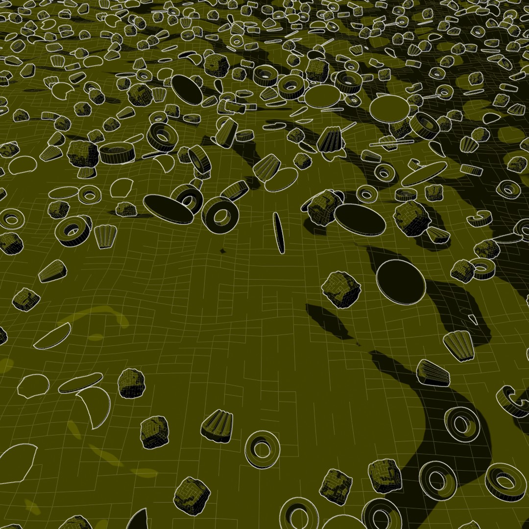 leafy_5's tweet photo. Day 1290- Topping Scatter
Yes, I am a pineapple-on-pizza person. Sue me π€£ππ
π§© Blender 4.4
π§© Cycles
#blender3d #blender #everydays #cyclesrender #b3d #3dillustration #3dgraphics #3danimation #loopinganimation #motiongraphics #geometrynodes #proximitynode #pizzatoppings