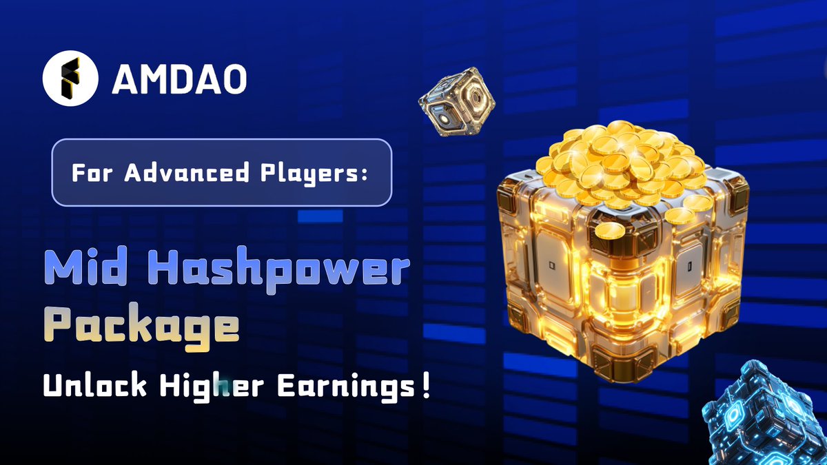 🚀 For Advanced Players: Mid Hashrate Power Pack = Higher Yields! 💡

Ready to level up and earn more in the AI economy? The Mid Hashrate Power Pack is your perfect match! 🔥

🔹 Highlights:
✅ Stable Growth: $10,000 purchase = 800T total hashrate, 14T/week output 📈
✅ Optimized