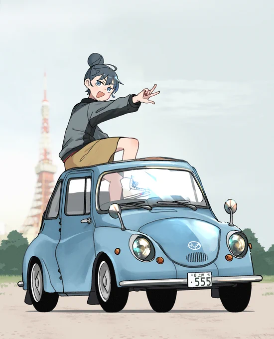 本日4月5日はオープンカーの日らしいです天気も良くてオープンカー日和!#オープンカーの日 