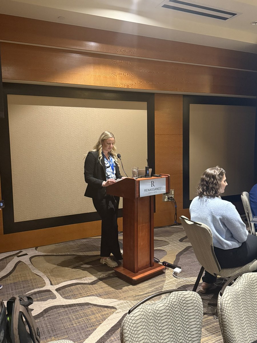 gabbysiemer's tweet photo. First day at the @aocpmr conference in Seattle! Met some awesome people and already learning a ton. Excited for the next two days! 😄 #AOCPMR25 https://t.co/Tv6u1sHCK6