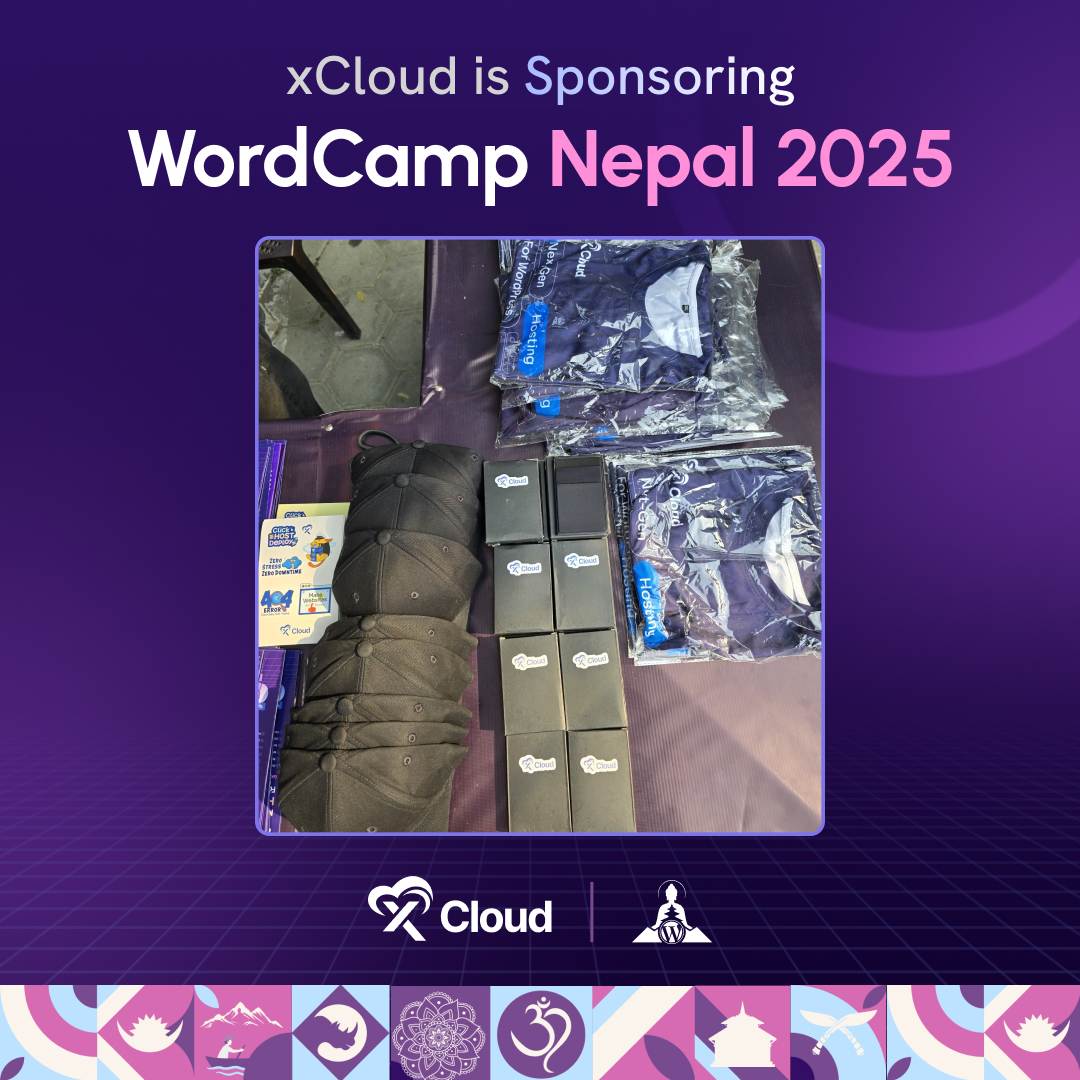 xCloud_host's tweet photo. ๐ฅณ We're overwhelmed to see the #xCloudHosting booth full of well-wishers, valued users & interested customers, and WordPress enthusiasts at the @WordCampNP '25 today.
Join us for fun games, cool swags & a chance to WIN AirPods!
๐ Winners will announced soon โ stay tuned. https://t.co/UMntZE58jq