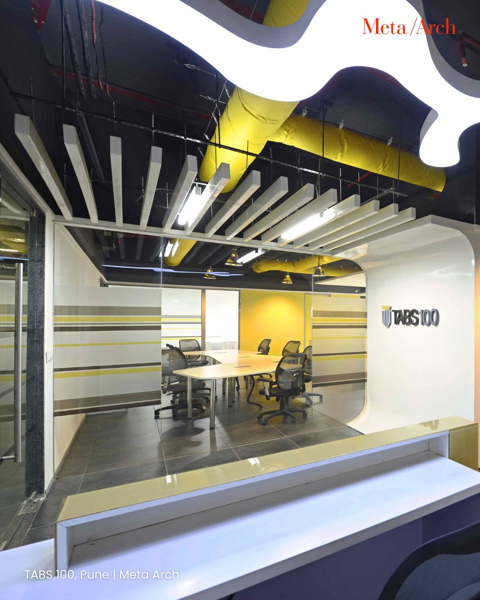 MetaArch_pl's tweet photo. We gave TABS 100 a whole new look, because even tech teams deserve design that works as hard as they do. 😉

#MetaArch #CommercialInterior https://t.co/QogAgLwfHy