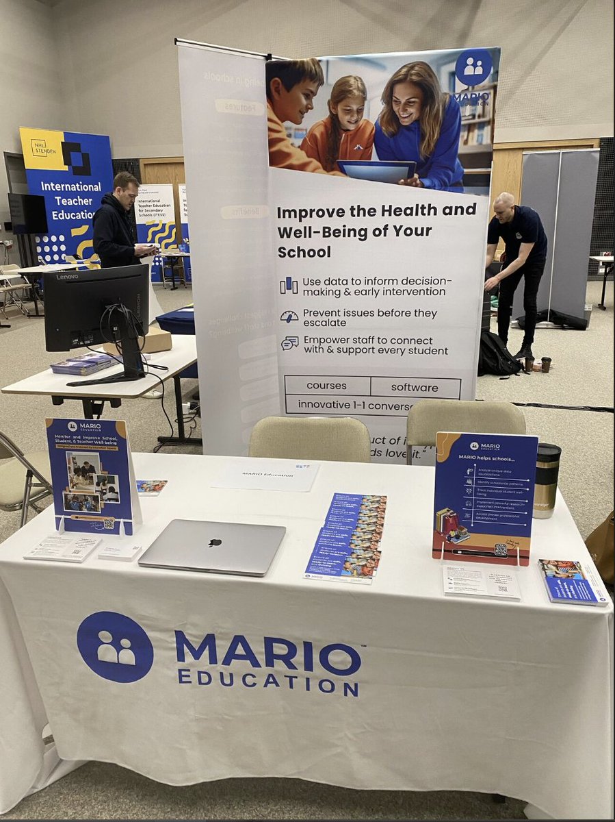 Please stop by the MARIO Education table today at the ECIS Leadership in Stuttgart! Graeme Scott, will show we promote wellbeing through 1:1 teacher-student conversations. 
#ECISLeadership2025 #MARIOEducation  #ECIS #StudentWellbeing #EducationMatters #ResilientStudents