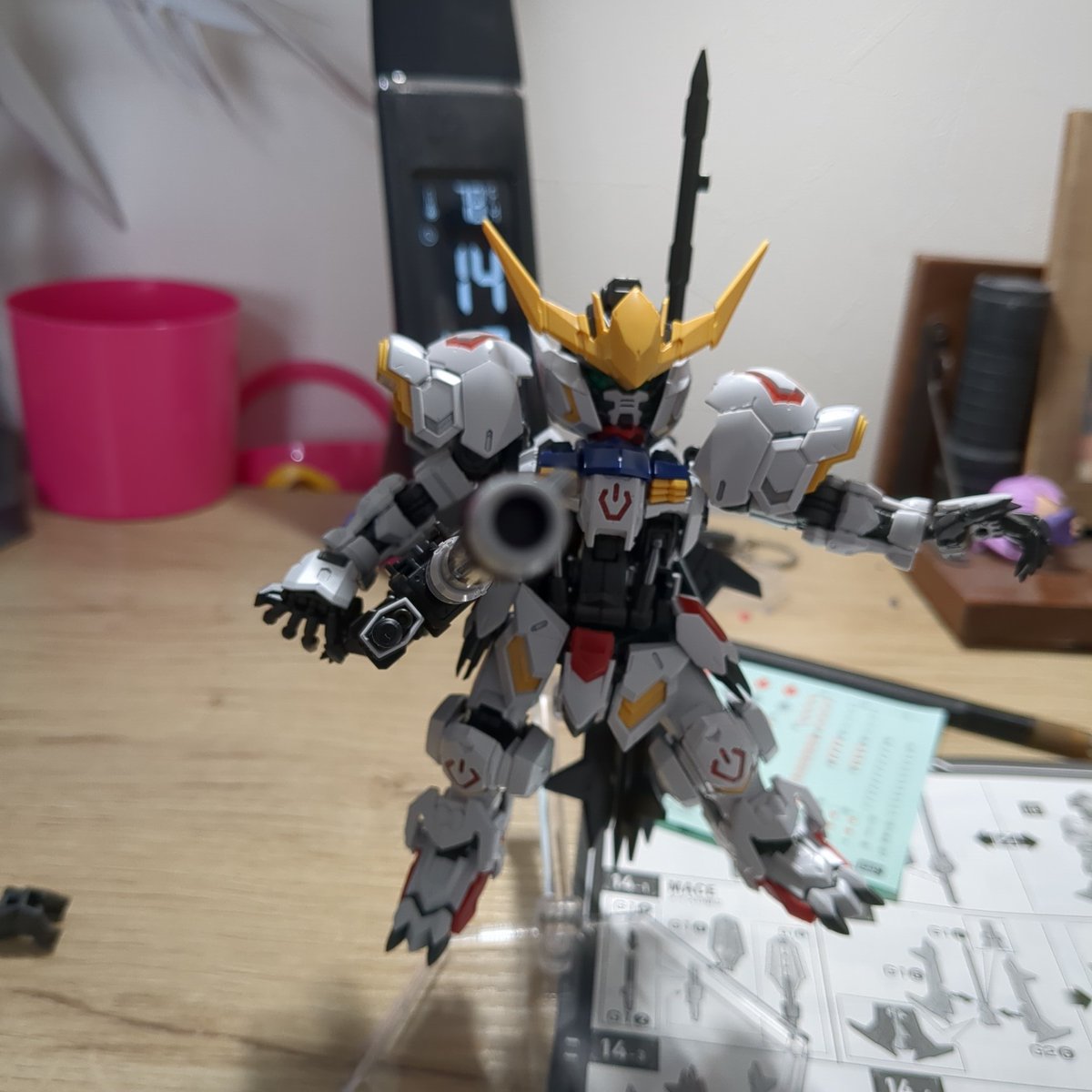 cafentee01's tweet photo. MGSDバルバトス完成！

 #MGSD  #ガンプラ好きと繋がりたい  #ガンプラ
 #鉄血のオルフェンズ https://t.co/ZwEE9Rt9Mx
