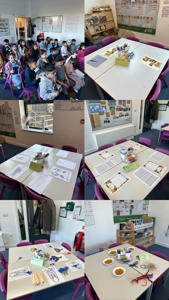 Lincoln class enjoying their African Experience Day! 🦒🦓🐆🐘