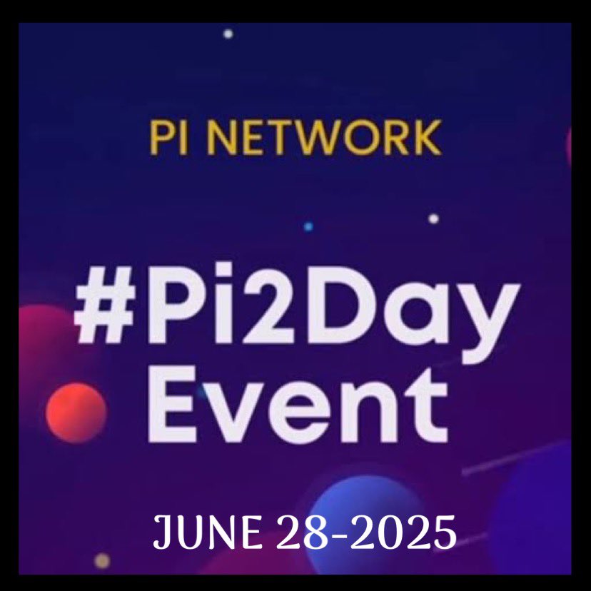 Pioneers! Save the Date June 20-2025
#PI2Day just 2 months from now. 

Remember Pi Social Profiles! Was Released on Pi2Day 2024, expecting great updates Pi2Day 2025. 

Drop your profile username 
Let’s build 👷👷‍♀️🏪🏦

Retweet👈 Like👈 it will help this post reach more pioneers 🙏