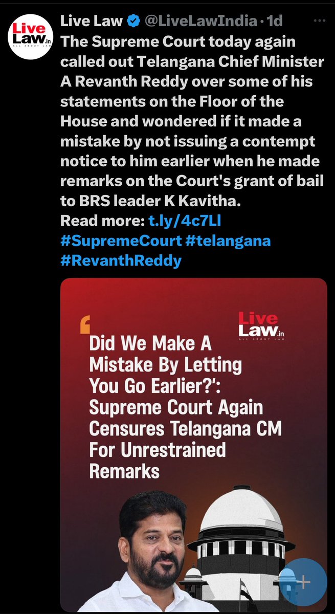 AnishTum's tweet photo. Supreme Court should issue judgement on @revanth_anumula ‘s #NoteForNote case which is pending in SC.
AP CM @ncbn tried to grab #KancheGachibowli when he was CM and now his #Votefornote co accused is trying for same.
#SaveHCUForest #SaveHCU
@LiveLawIndia @barandbench https://t.co/orwsLQNyNE